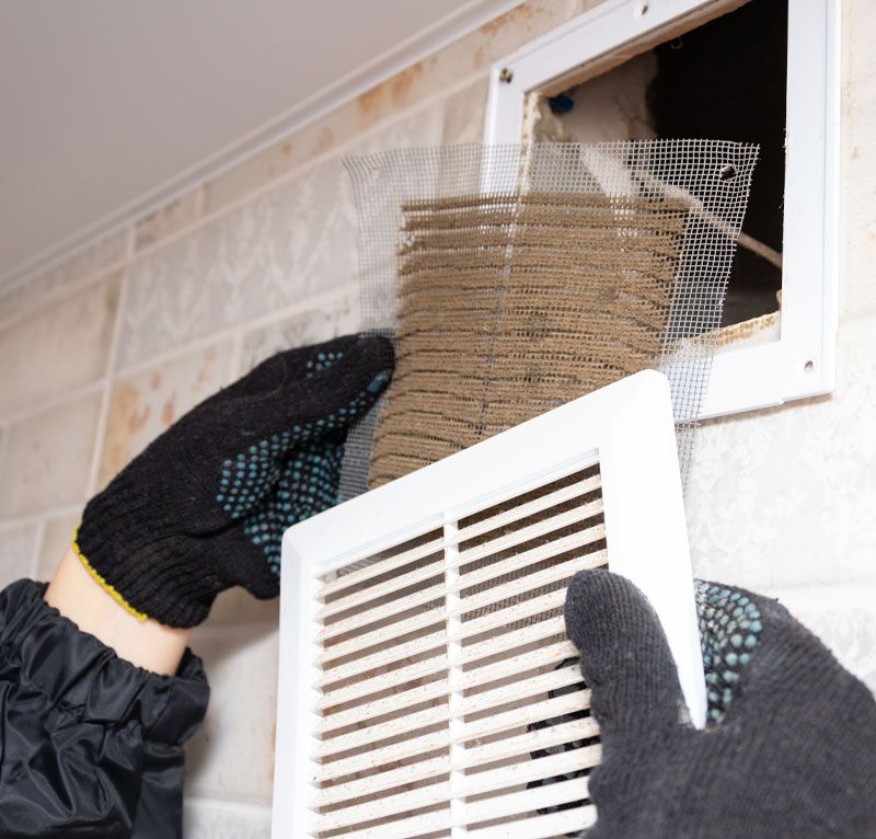 Professional air duct cleaning in Colleyville