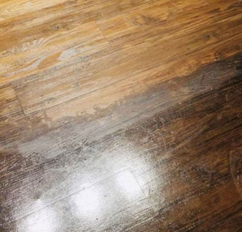 Wood Floor Wax Removal Cleaning by Midcity Steam