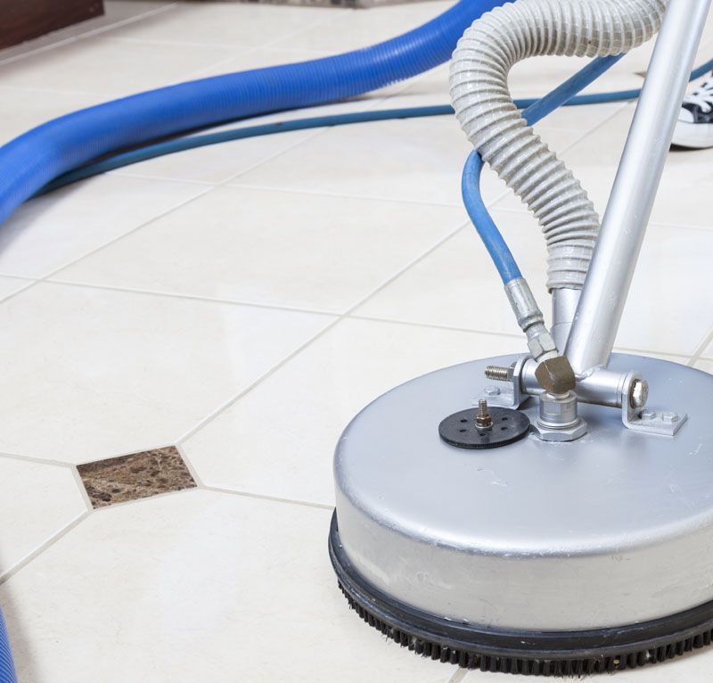 Tile and grout cleaning by Midcity Steam